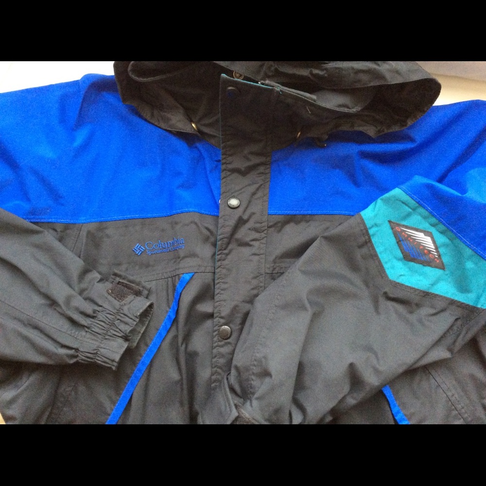 Columbia Jacket Rain jacket hooded zipper Jacket - Picture 4 of 8